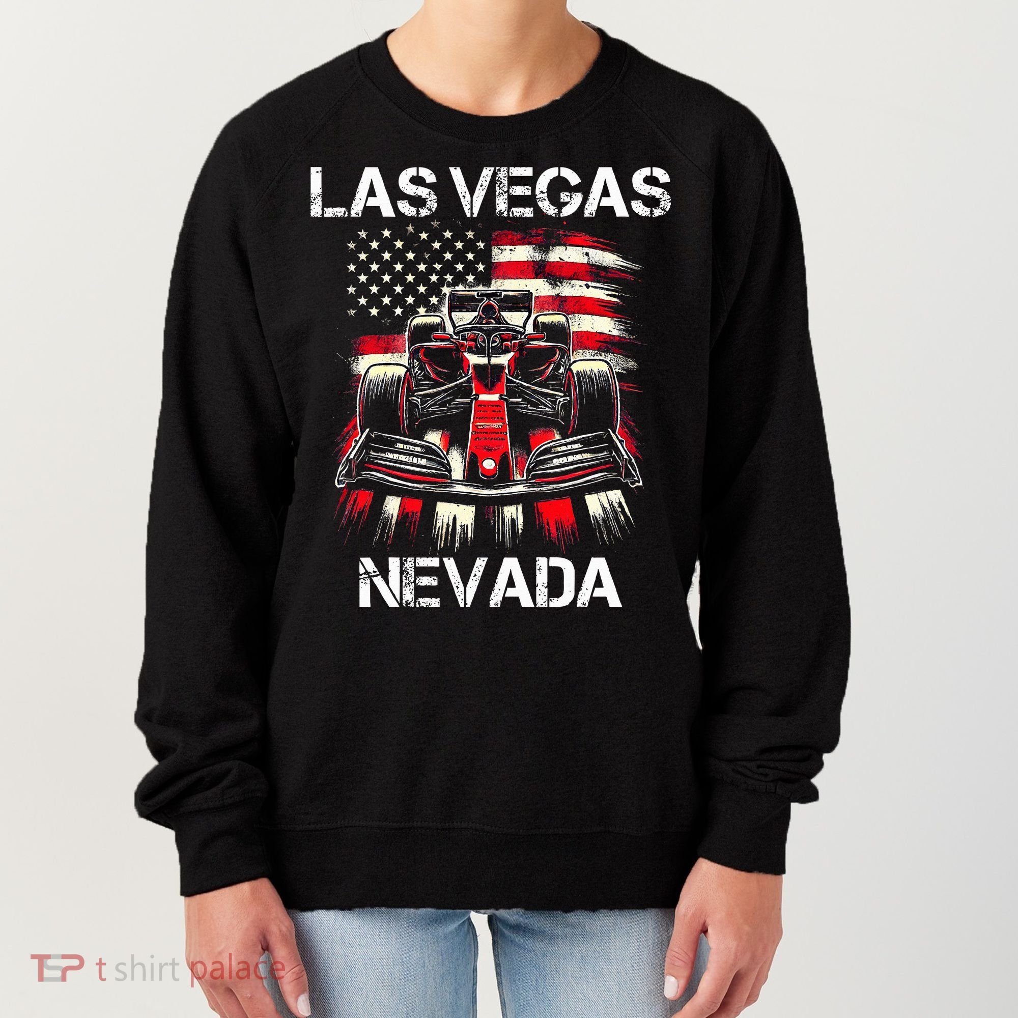 Formula Racing Las Vegas Nevada Circuit 2024 Grand Prix Women's Sweatshirt