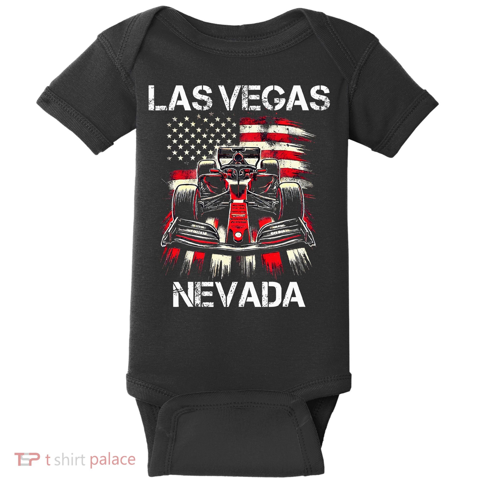 Formula Racing Las Vegas Nevada Circuit 2024 Grand Prix Baby Bodysuit