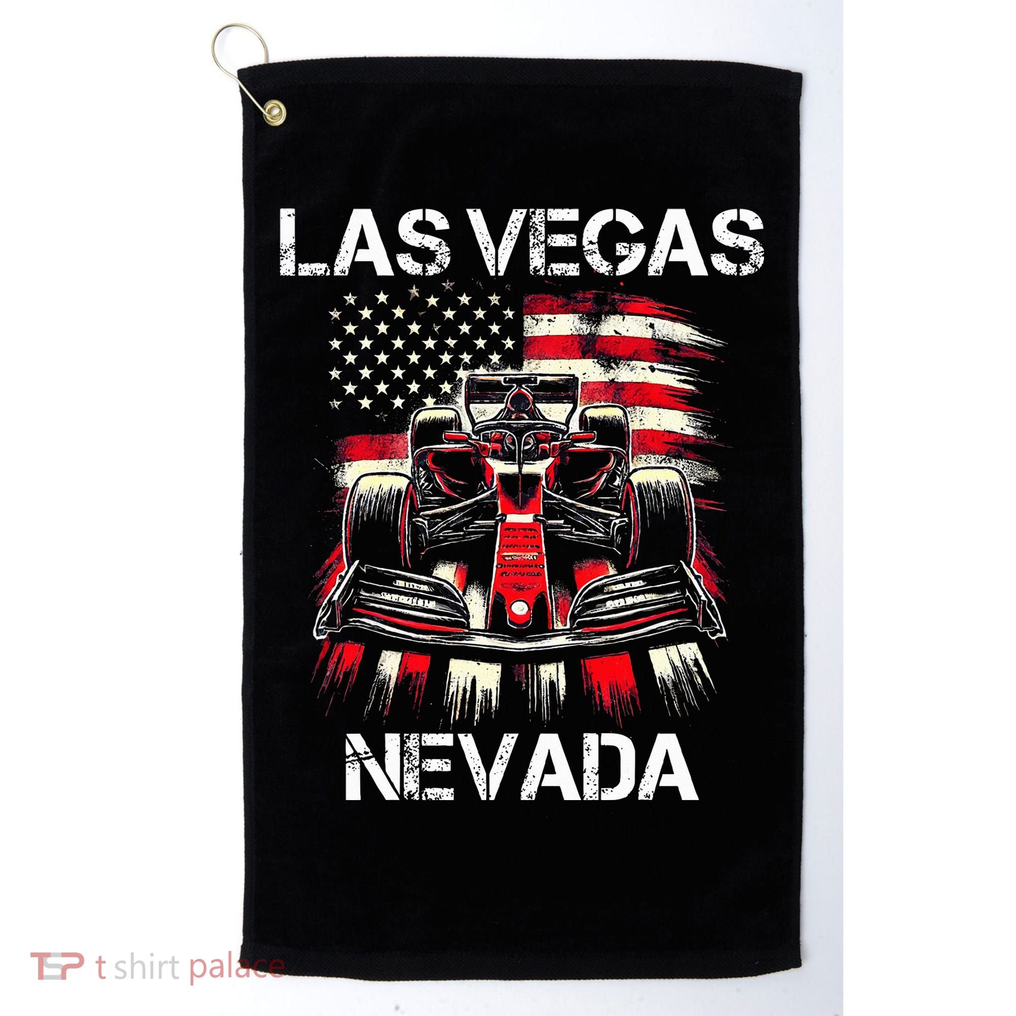 Formula Racing Las Vegas Nevada Circuit 2024 Grand Prix Golf Towel