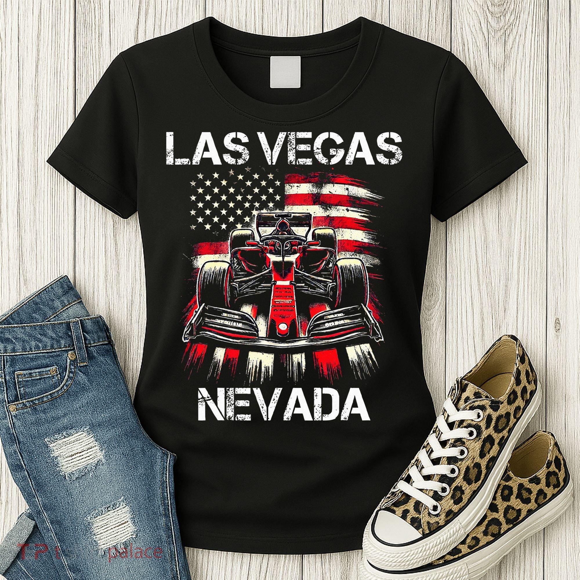 Formula Racing Las Vegas Nevada Circuit 2024 Grand Prix Women's T-Shirt