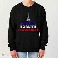 French Revolution Liberty Equality Fraternity Bastille Day Funny Gift Women's Sweatshirt thumb 0