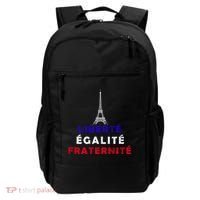 French Revolution Liberty Equality Fraternity Bastille Day Funny Gift Backpack thumb 0