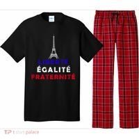 French Revolution Liberty Equality Fraternity Bastille Day Funny Gift Pajama Set thumb 0