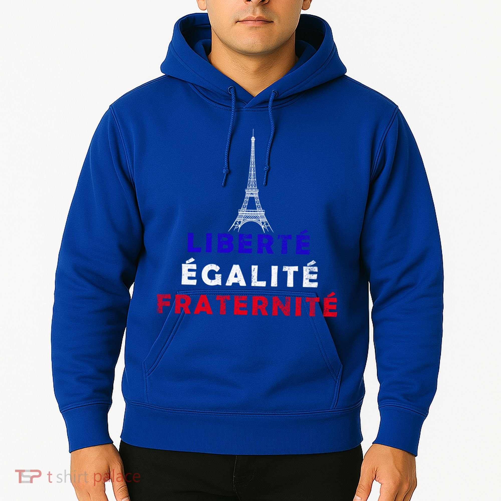 French Revolution Liberty Equality Fraternity Bastille Day Funny Gift Hoodie