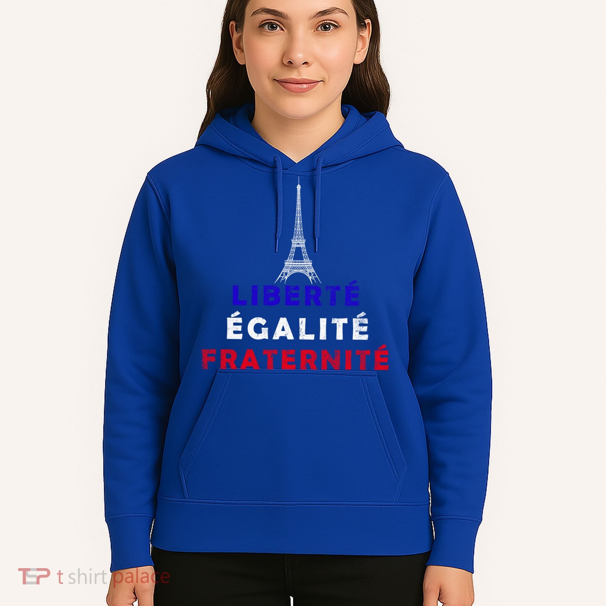 French Revolution Liberty Equality Fraternity Bastille Day Funny Gift Hoodie