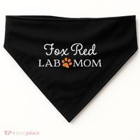 Fox Red Lab Mom Labrador Retriever USA-Made Doggie Bandana thumb 0