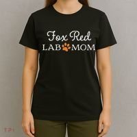 Fox Red Lab Mom Labrador Retriever T-Shirt thumb 4
