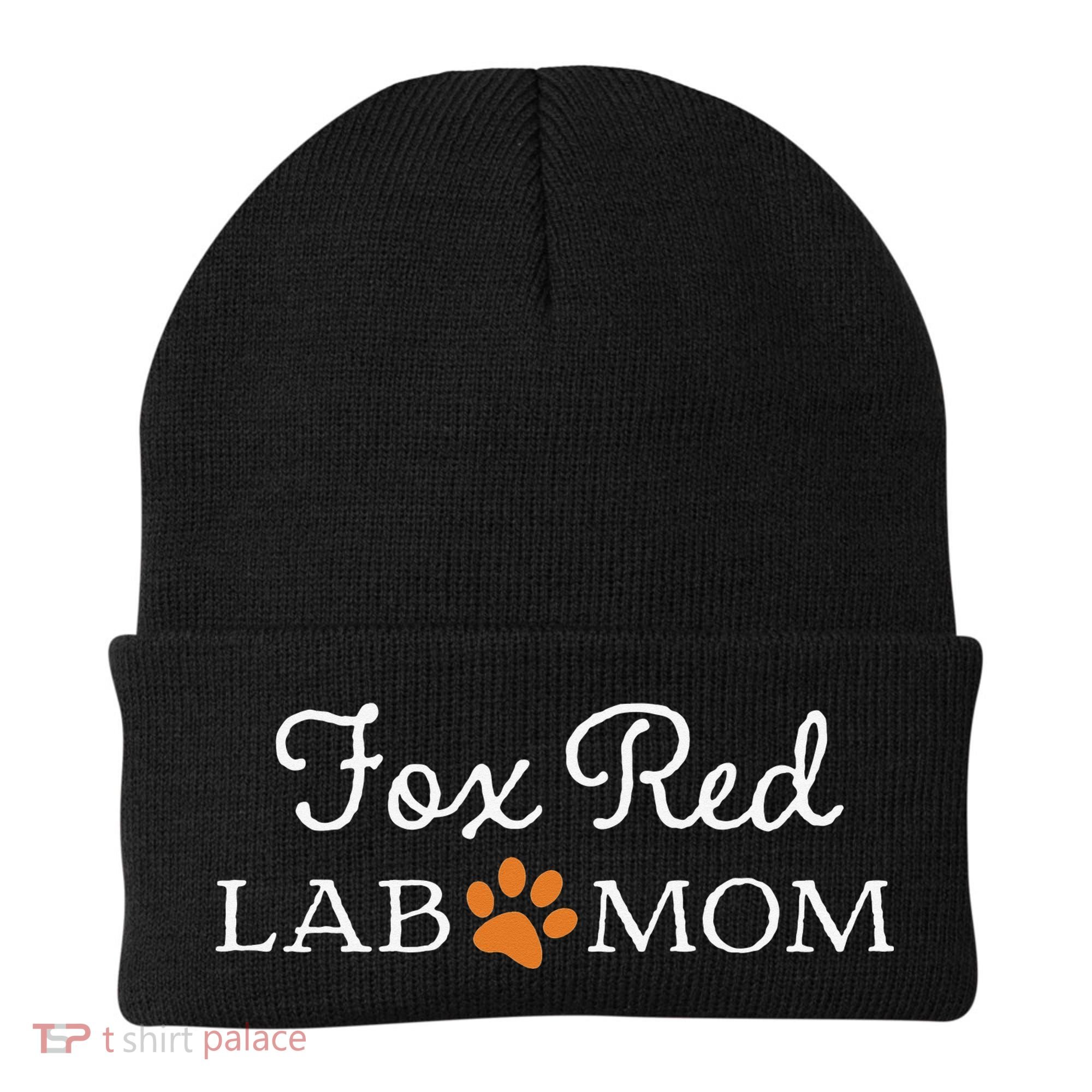 Fox Red Lab Mom Labrador Retriever Beanie