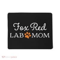 Fox Red Lab Mom Labrador Retriever Mousepad thumb 0