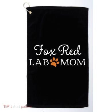 Fox Red Lab Mom Labrador Retriever Golf Towel