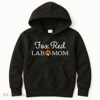 Fox Red Lab Mom Labrador Retriever Kids Hoodie thumb 0