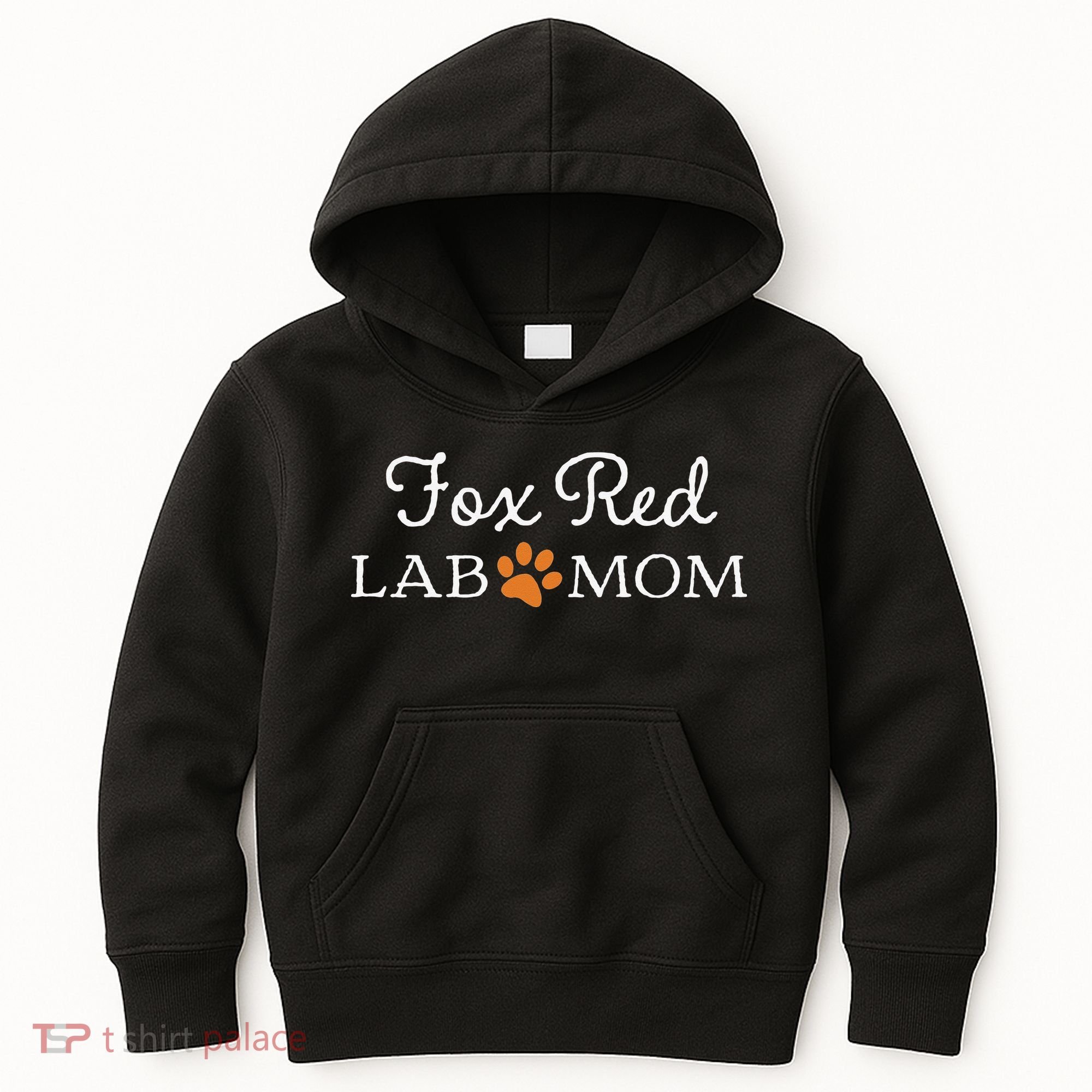 Fox Red Lab Mom Labrador Retriever Kids Hoodie