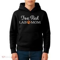 Fox Red Lab Mom Labrador Retriever Kids Hoodie thumb 4