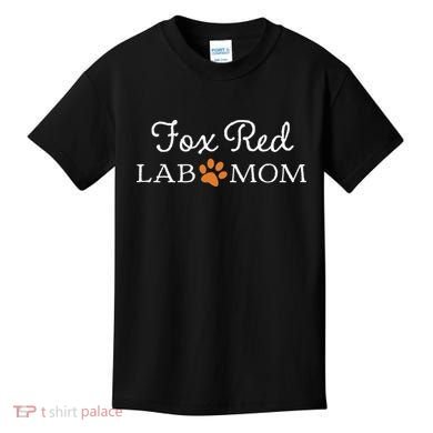 Fox Red Lab Mom Labrador Retriever Kids T-Shirt