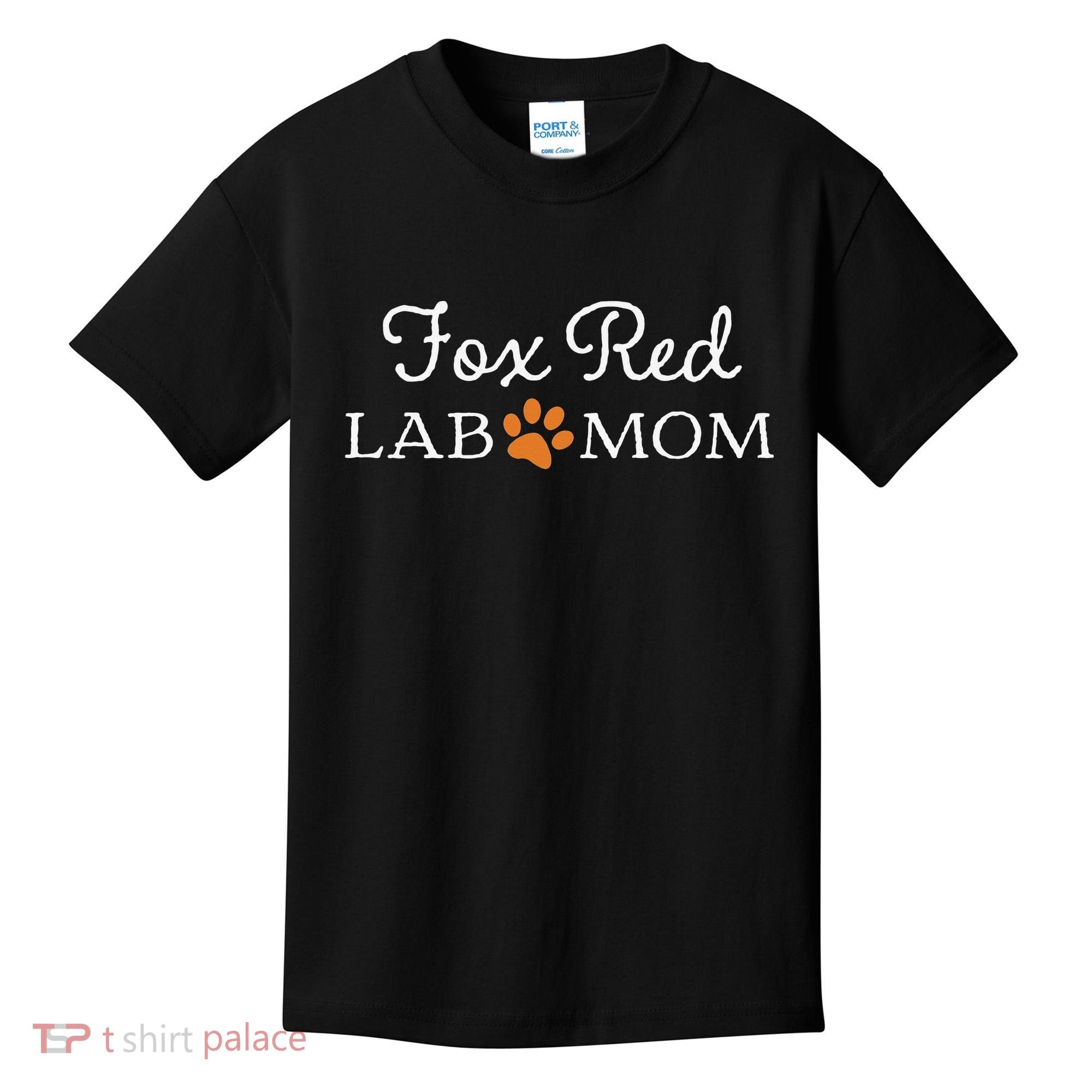 Fox Red Lab Mom Labrador Retriever Kids T-Shirt