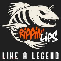 Fishing Rippin Lips Like A Legend Fish Bones Beanie thumb 2