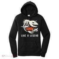 Fishing Rippin Lips Like A Legend Fish Bones Women's Hoodie thumb 0