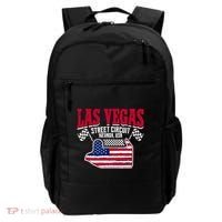 Formula Racing Las Vegas Circuit Open Wheel Car Usa Flag Backpack thumb 0
