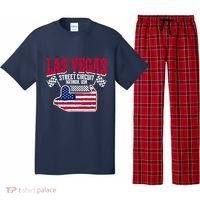 Formula Racing Las Vegas Circuit Open Wheel Car Usa Flag Pajama Set thumb 0