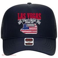 Formula Racing Las Vegas Circuit Open Wheel Car Usa Flag Hat thumb 0