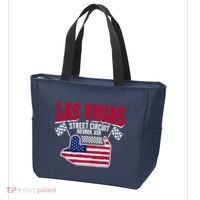 Formula Racing Las Vegas Circuit Open Wheel Car Usa Flag Tote Bag thumb 3