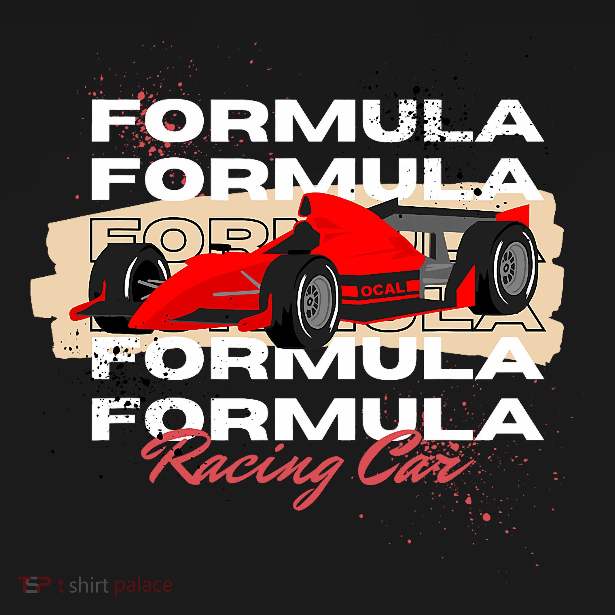 Formula Racing Lovers Race Car Fan Apron