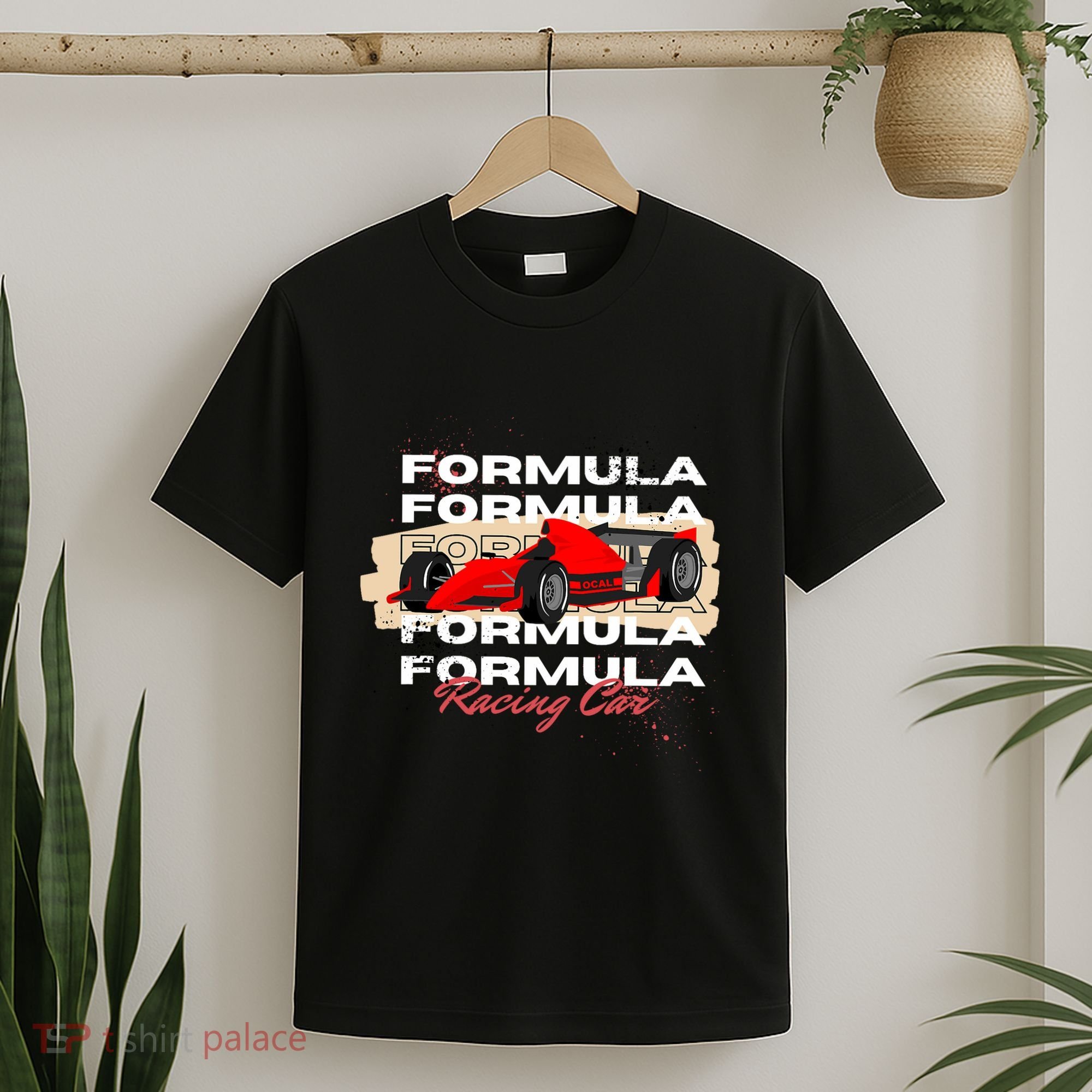 Formula Racing Lovers Race Car Fan T-Shirt