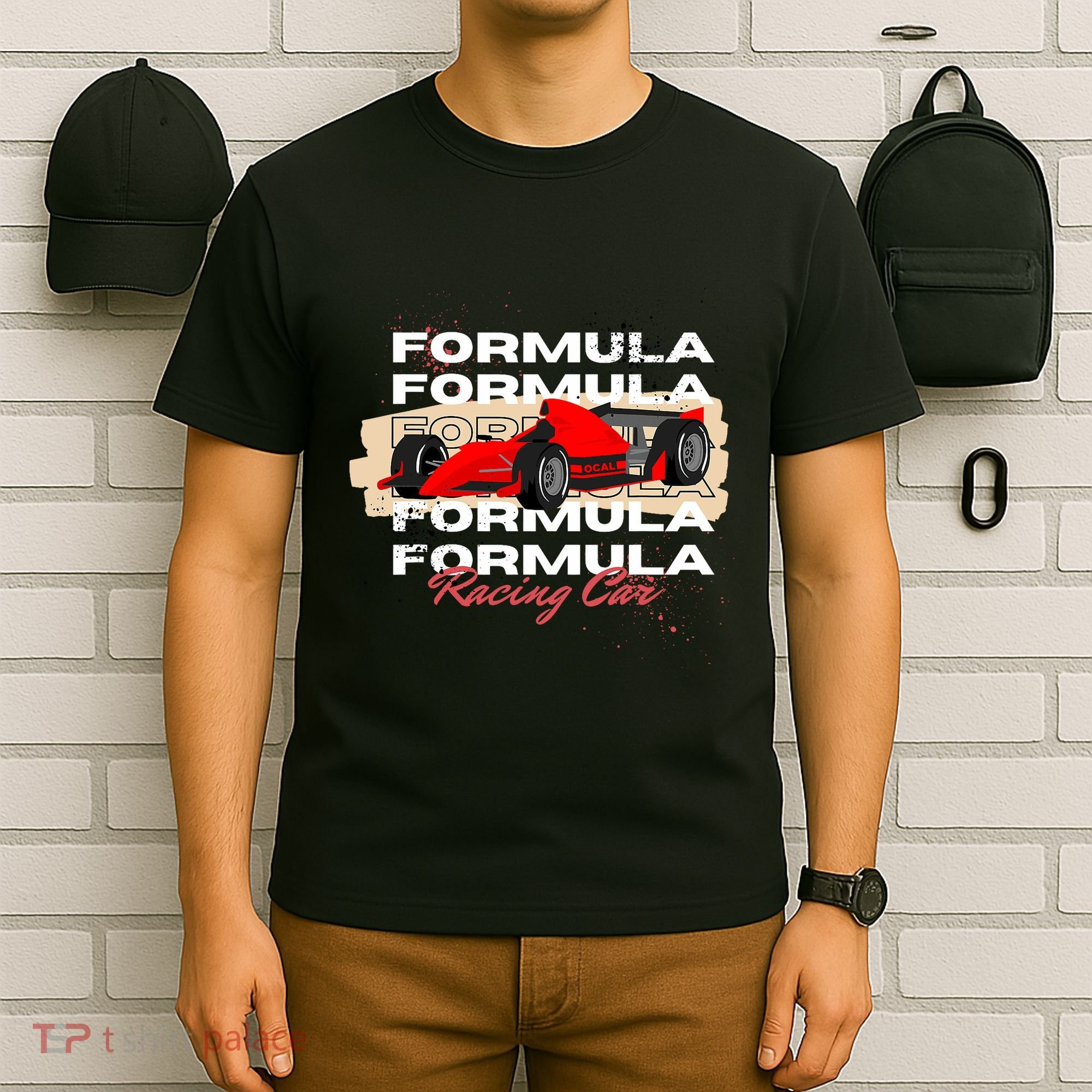 Formula Racing Lovers Race Car Fan T-Shirt