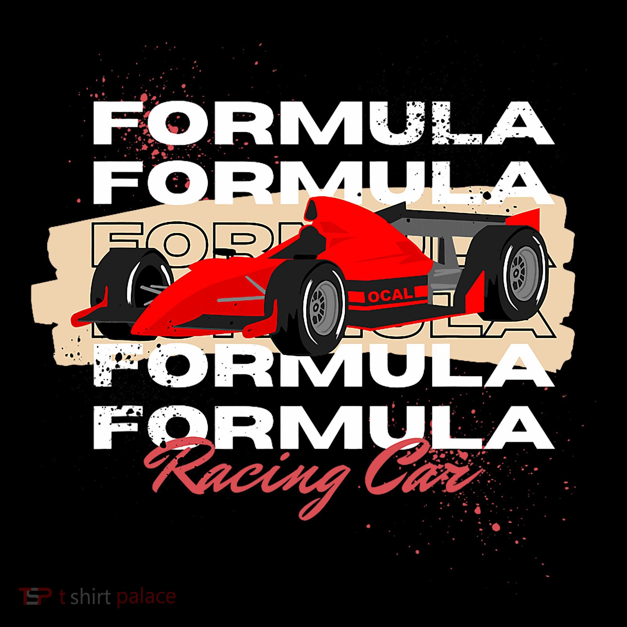 Formula Racing Lovers Race Car Fan Coaster