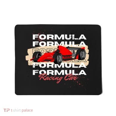 Formula Racing Lovers Race Car Fan Mousepad