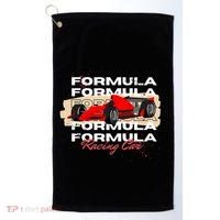 Formula Racing Lovers Race Car Fan Golf Towel thumb 0