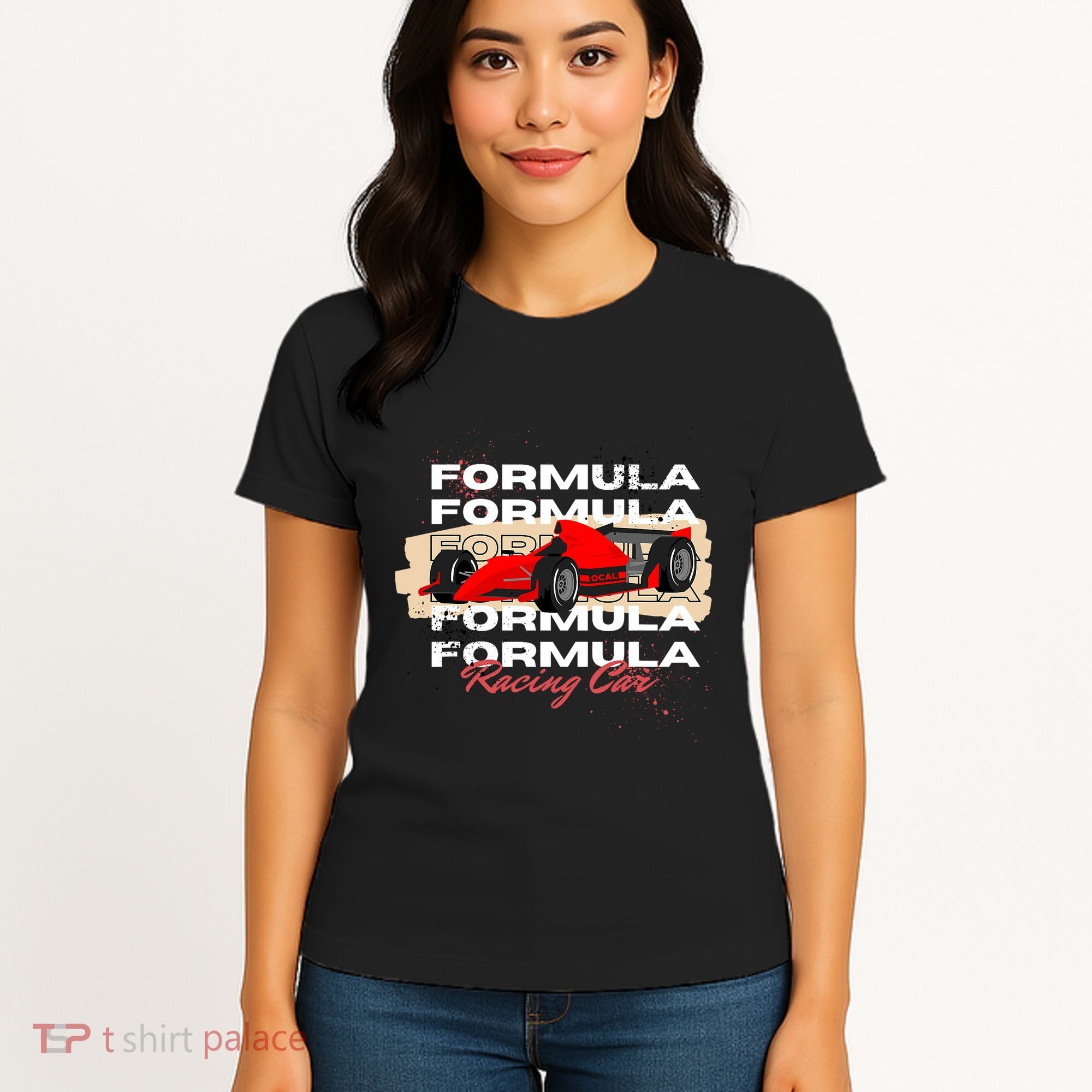 Formula Racing Lovers Race Car Fan Women's T-Shirt