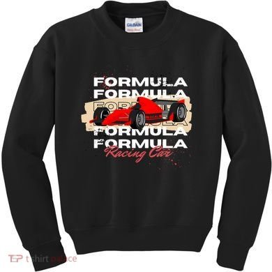 Formula Racing Lovers Race Car Fan Kids Sweatshirt