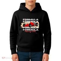Formula Racing Lovers Race Car Fan Kids Hoodie thumb 4