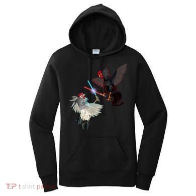 Fighting Rosters Lightsaber Cockfight Women's Hoodie