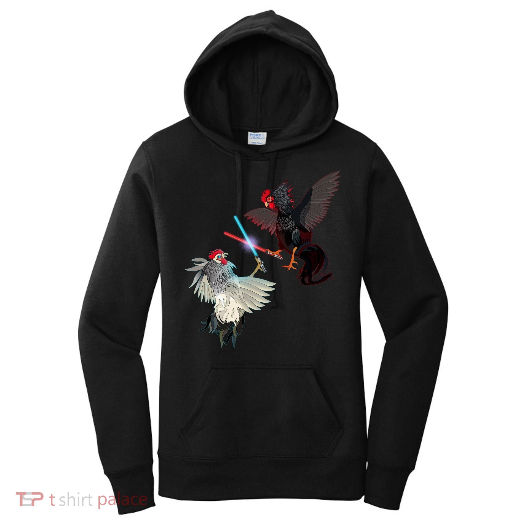 Fighting Rosters Lightsaber Cockfight Women's Hoodie