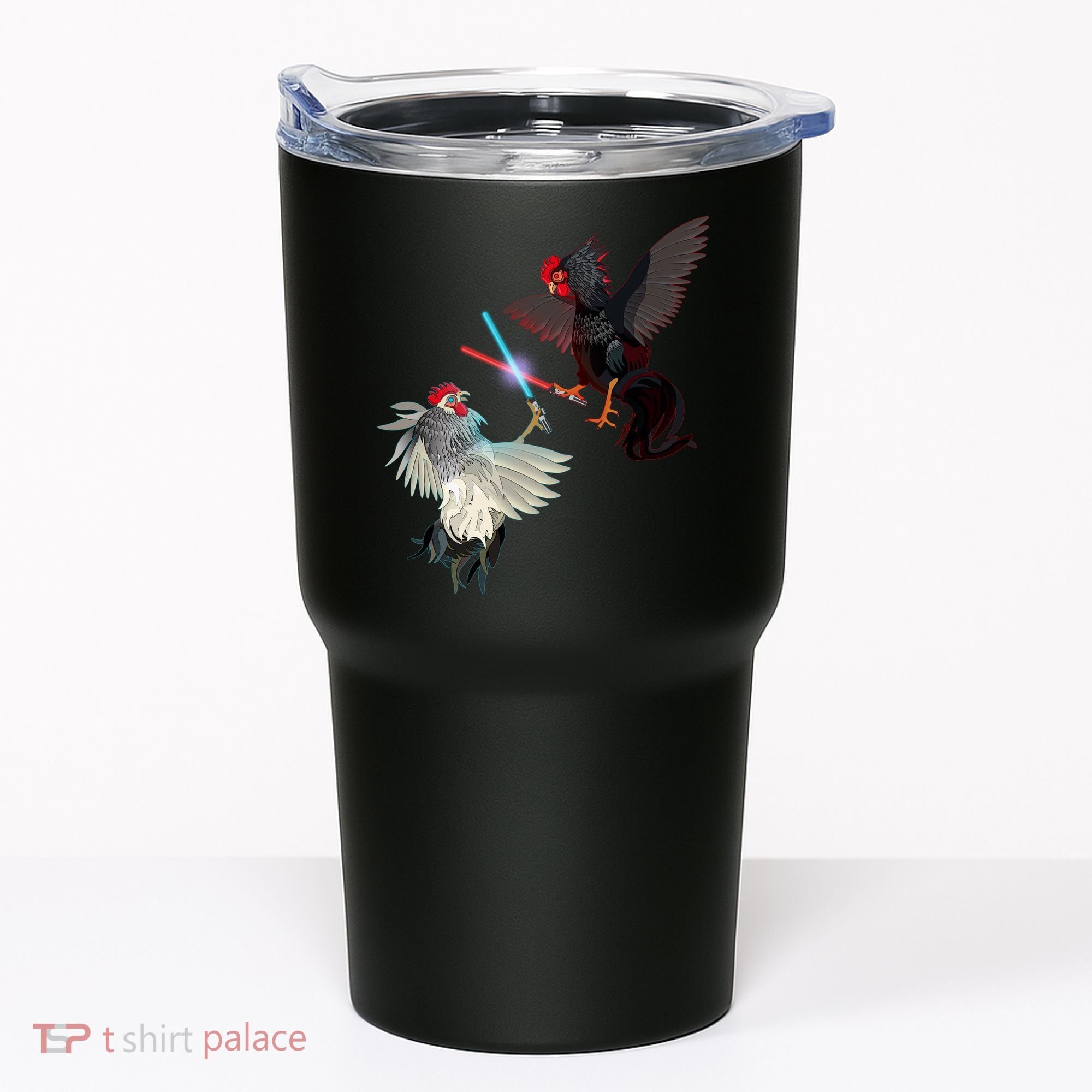 Fighting Rosters Lightsaber Cockfight Tumbler