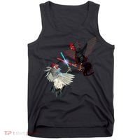 Fighting Rosters Lightsaber Cockfight Tank Top thumb 0