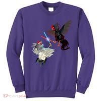 Fighting Rosters Lightsaber Cockfight Sweatshirt thumb 0