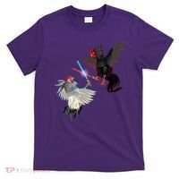 Fighting Rosters Lightsaber Cockfight T-Shirt thumb 0