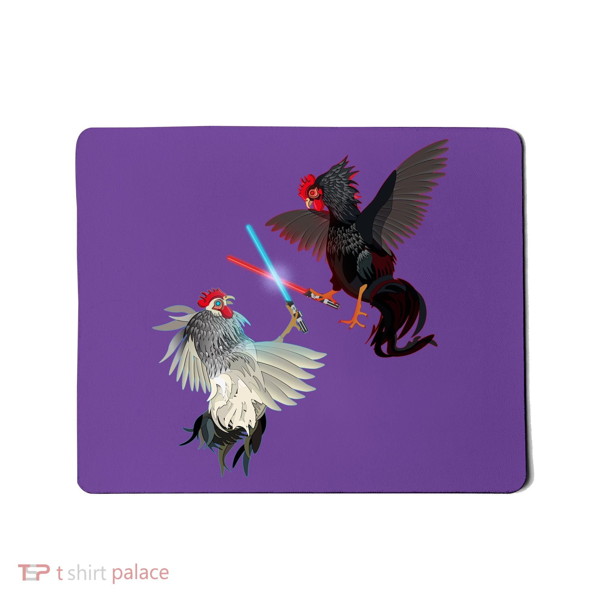 Fighting Rosters Lightsaber Cockfight Mousepad