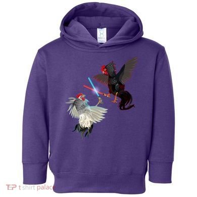 Fighting Rosters Lightsaber Cockfight Toddler Hoodie