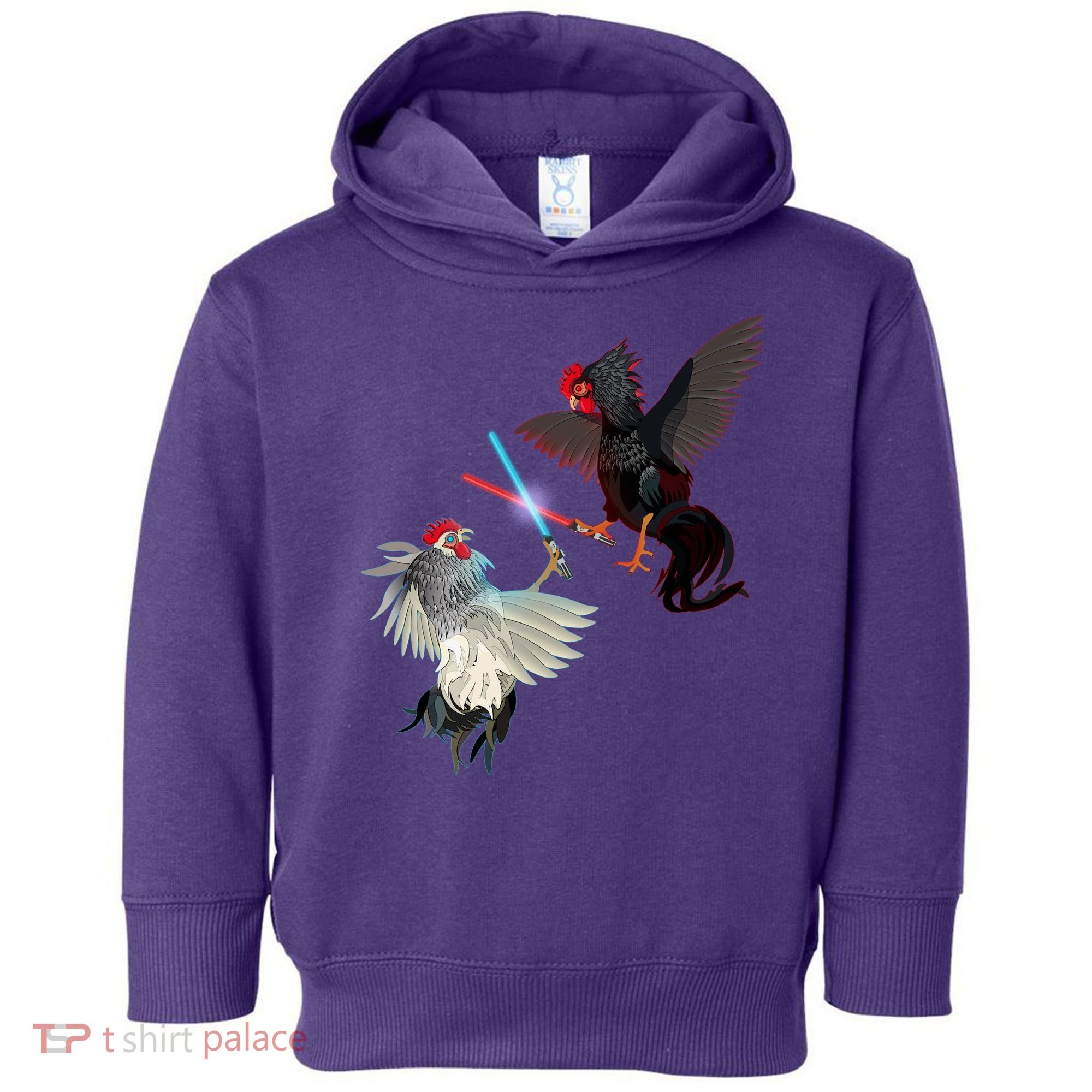 Fighting Rosters Lightsaber Cockfight Toddler Hoodie