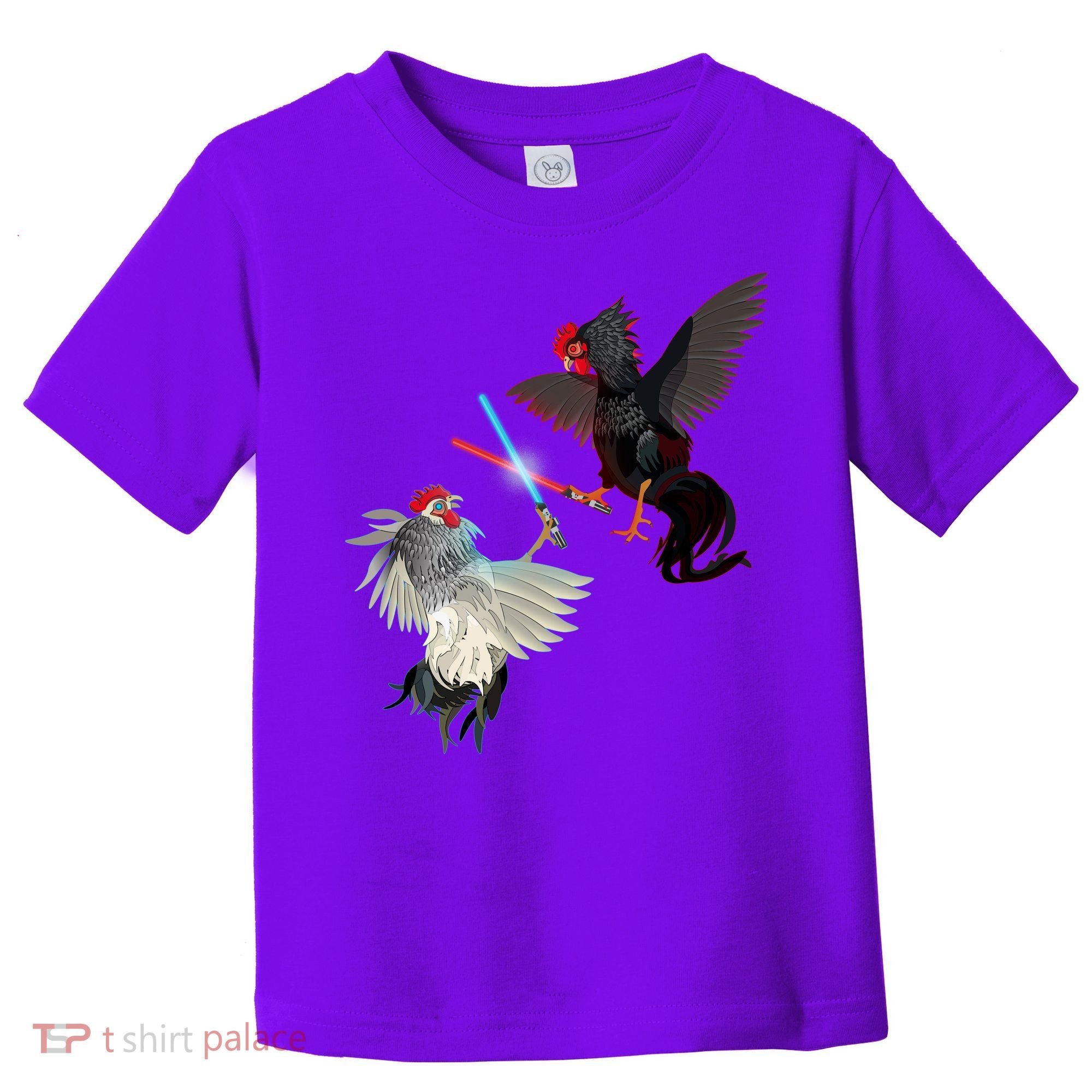 Fighting Rosters Lightsaber Cockfight Toddler T-Shirt