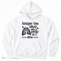 Funny RT Life Respiratory Therapist Respiratory Therapy Hoodie thumb 0