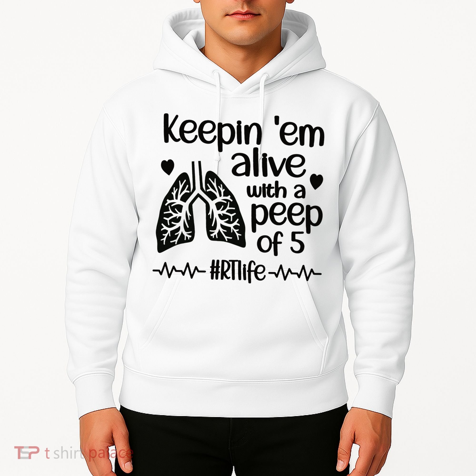 Funny RT Life Respiratory Therapist Respiratory Therapy Hoodie