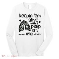 Funny RT Life Respiratory Therapist Respiratory Therapy Long Sleeve Shirt thumb 0