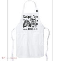 Funny RT Life Respiratory Therapist Respiratory Therapy Apron thumb 0