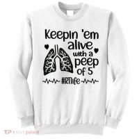 Funny RT Life Respiratory Therapist Respiratory Therapy Sweatshirt thumb 0