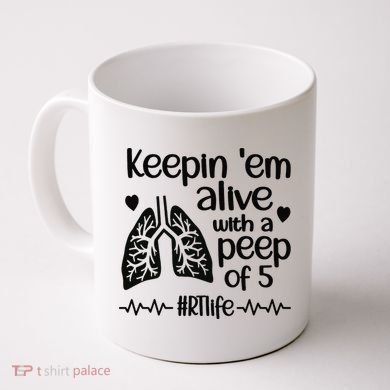 Funny RT Life Respiratory Therapist Respiratory Therapy Coffee Mug